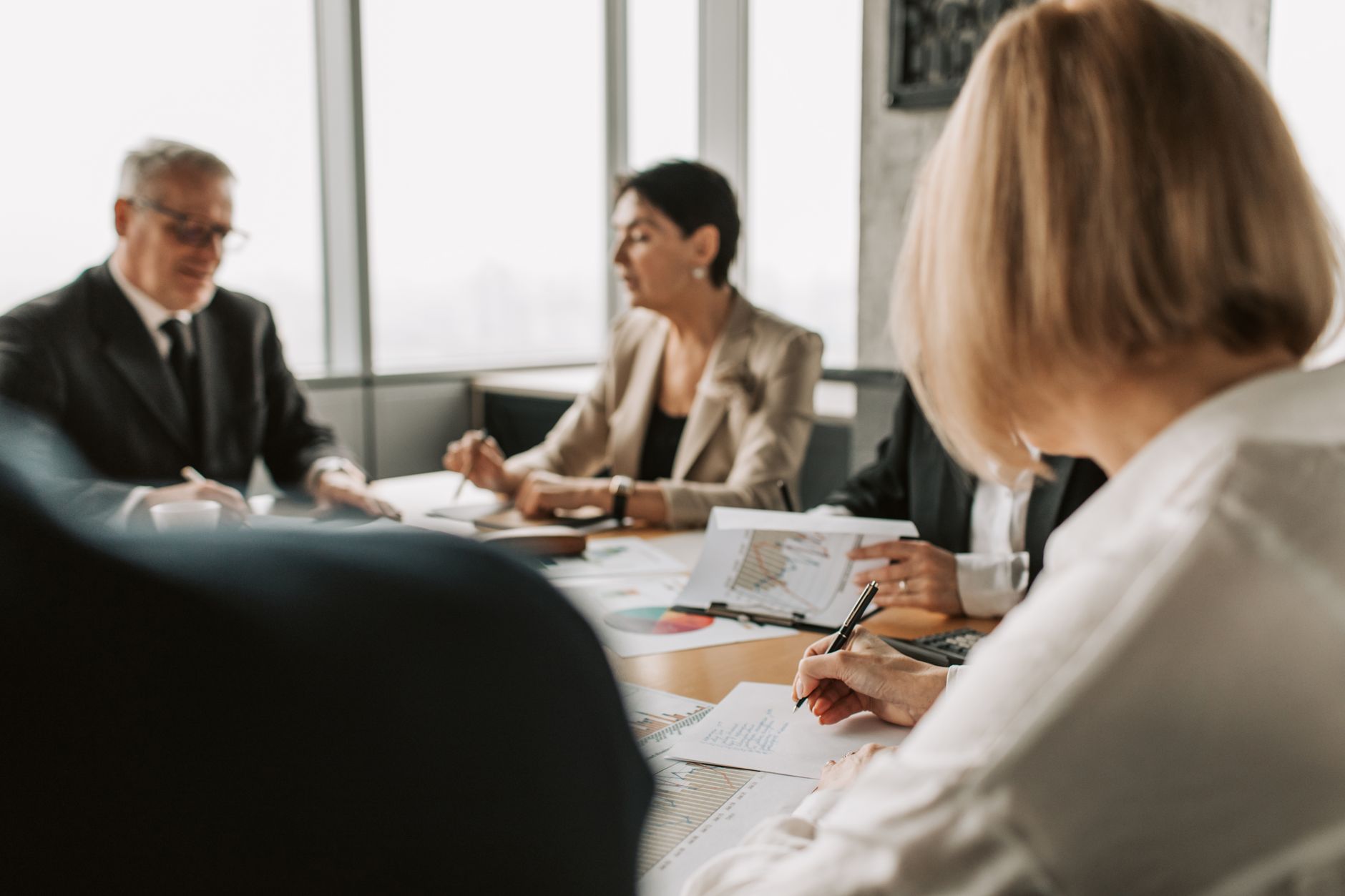 D-Talent boardroom meeting